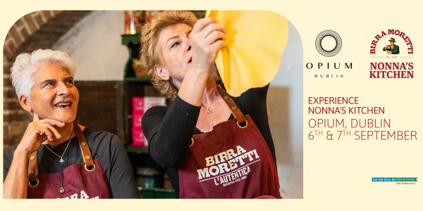 Experience Birra Moretti & Nonna’s Kitchen at Opium Garden