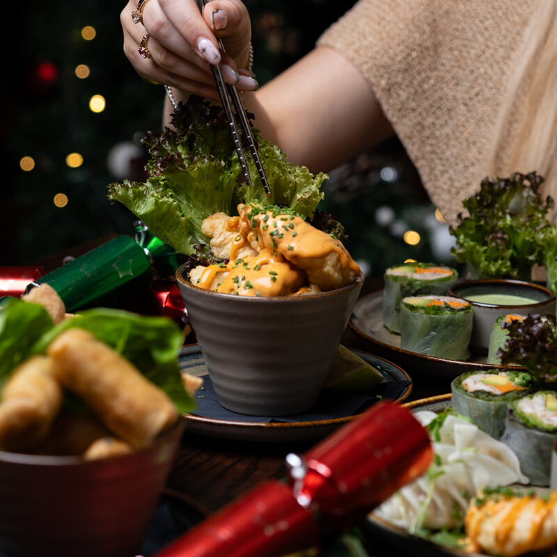 Enjpy Christmas cheer in Opium, Dublins best restuarant