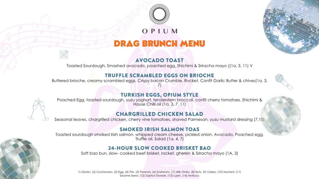 Dancing queen drag brunch 
