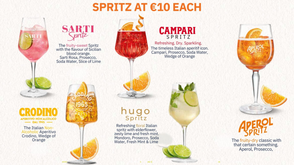 Aperol Spritz Terrazza at Opium